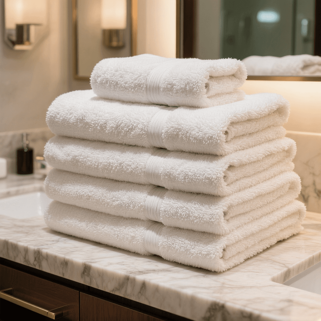 Plush Bath Towel Set